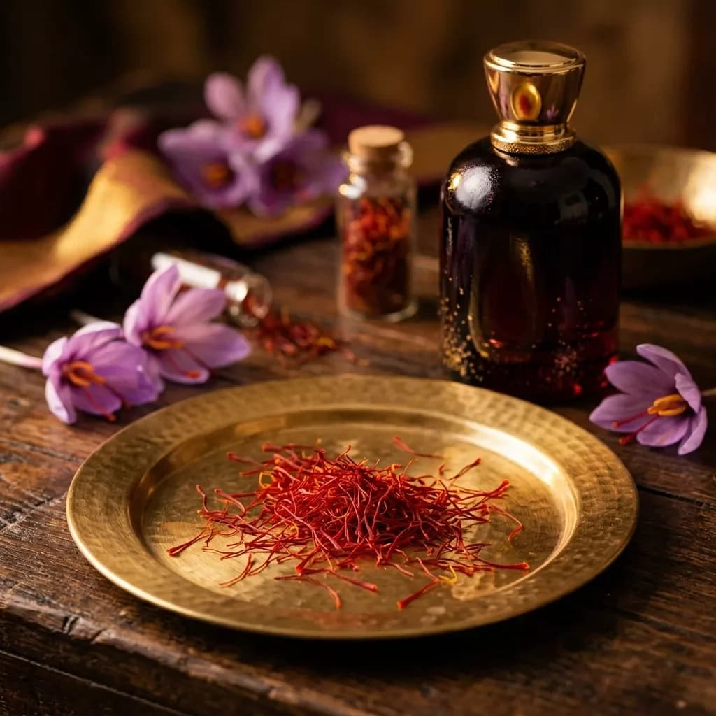 Saffron: From Kitchen to Perfumery
